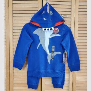 Stitchfix Boys Hollywood The Jean People Rafael Shark Hoodie and Jogger Set